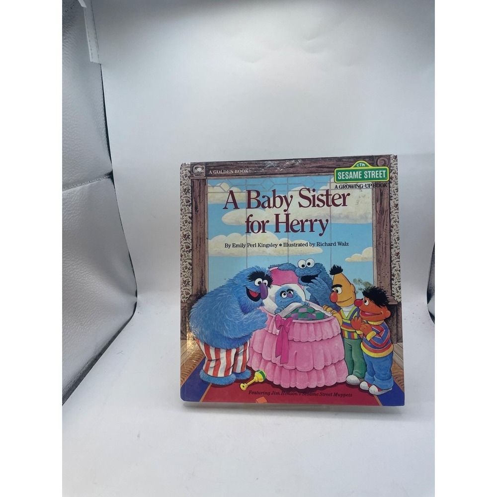 Sesame Street A Baby Sister for Henry A Growing Up Book 1984 Hardcover